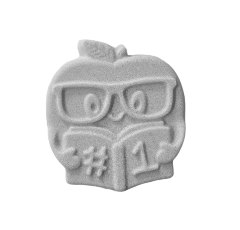 #1 Apple Reading Book Mould