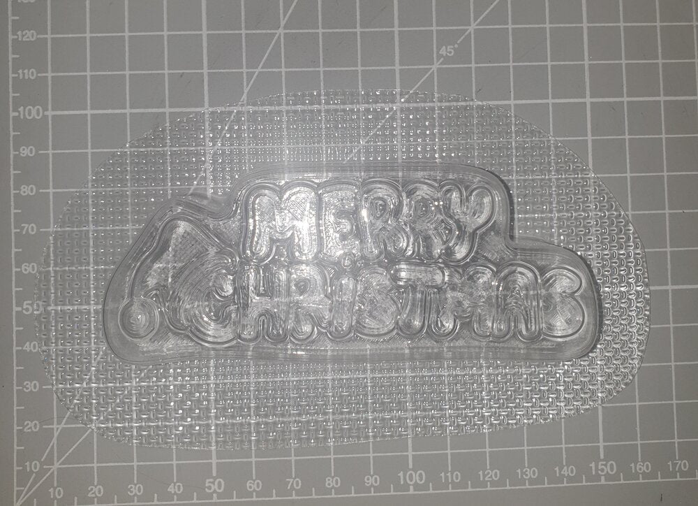 Merry Christmas Mould