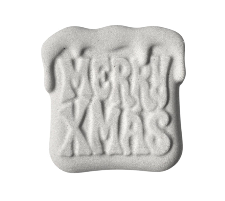 Squishy Cube SNOW Merry Xmas Mould