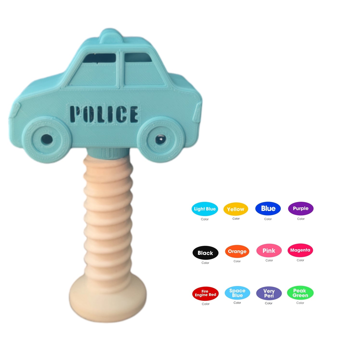 Police Car Bath Bomb Wand