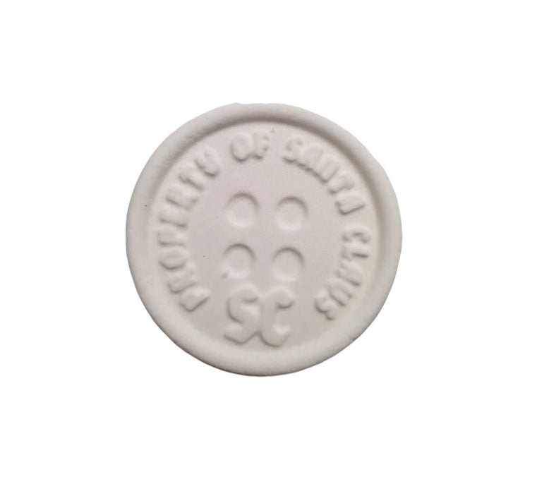 Santa Button Mould