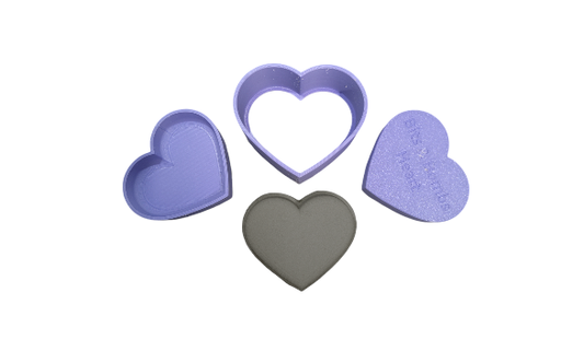 3d Printed Heart Mould