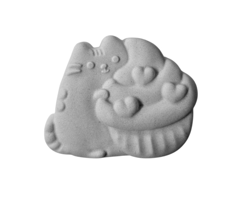 Chubby Cat Cupcake Mould