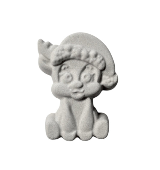 Sitting Reindeer With Hat Mould