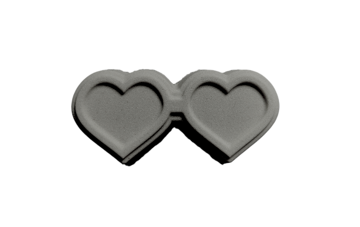 Heart Glasses Mould