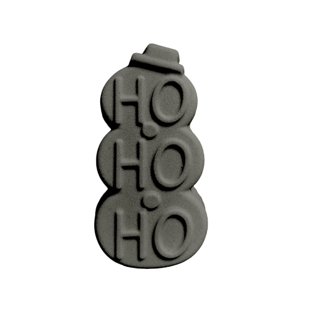 HO HO HO Snowman Mould