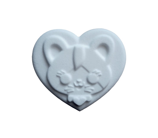 Cute Kitty Heart Mould