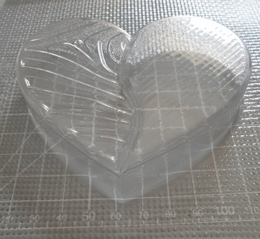 Zebra Print Heart Mould