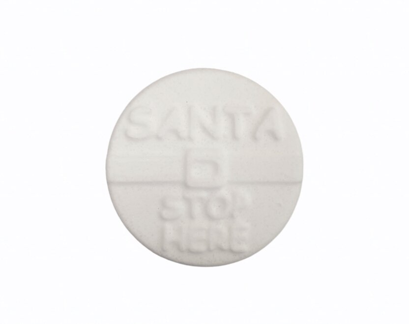 Mini Santa Stop Here Mould