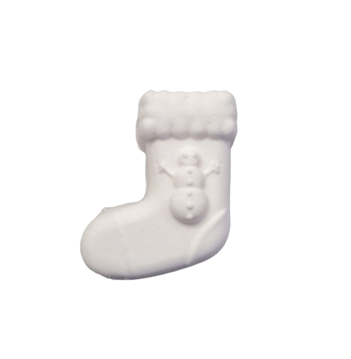 Mini Stocking Snowman Mould