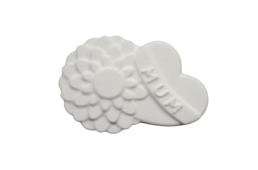 Mum Flower Heart Mould