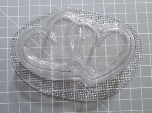 Linked Heart Bath Bomb Mould